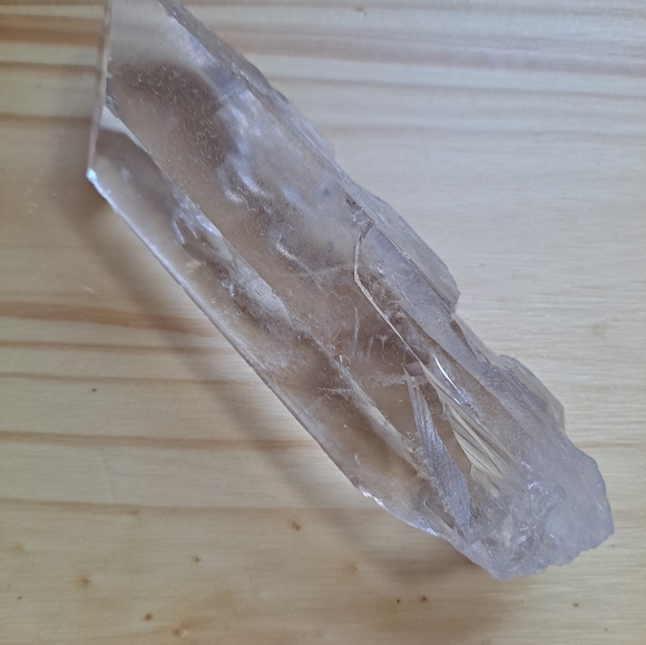 Clear as Glass Large Quartz Crystal Point - Picture 6 of 9